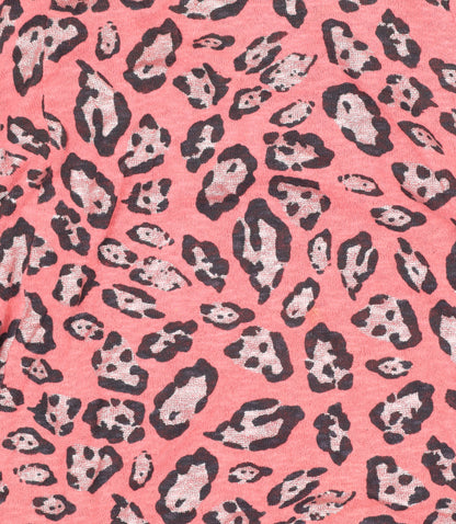 Postcard from Brighton Women Pink Leopard Print Knit Jumper Size S
