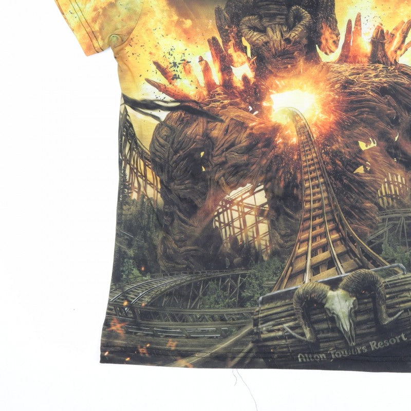Wicker Man Men’s Multicoloured Small Horror Graphic Print T-Shirt
