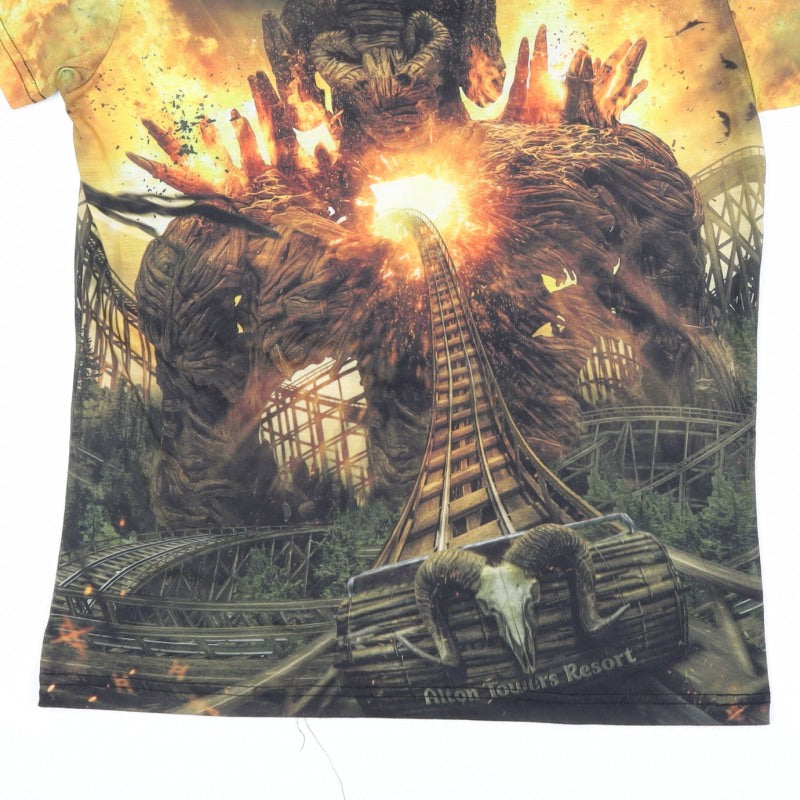 Wicker Man Men’s Multicoloured Small Horror Graphic Print T-Shirt