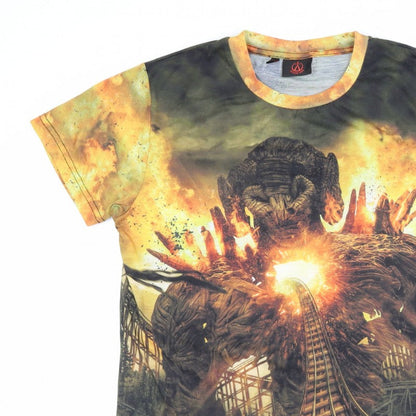 Wicker Man Men’s Multicoloured Small Horror Graphic Print T-Shirt