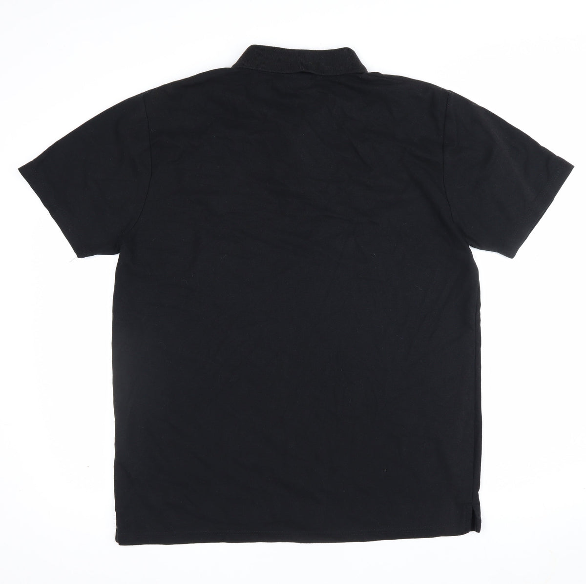 Liverpool FC Men’s Black XL Embroidered Football Polo Shirt