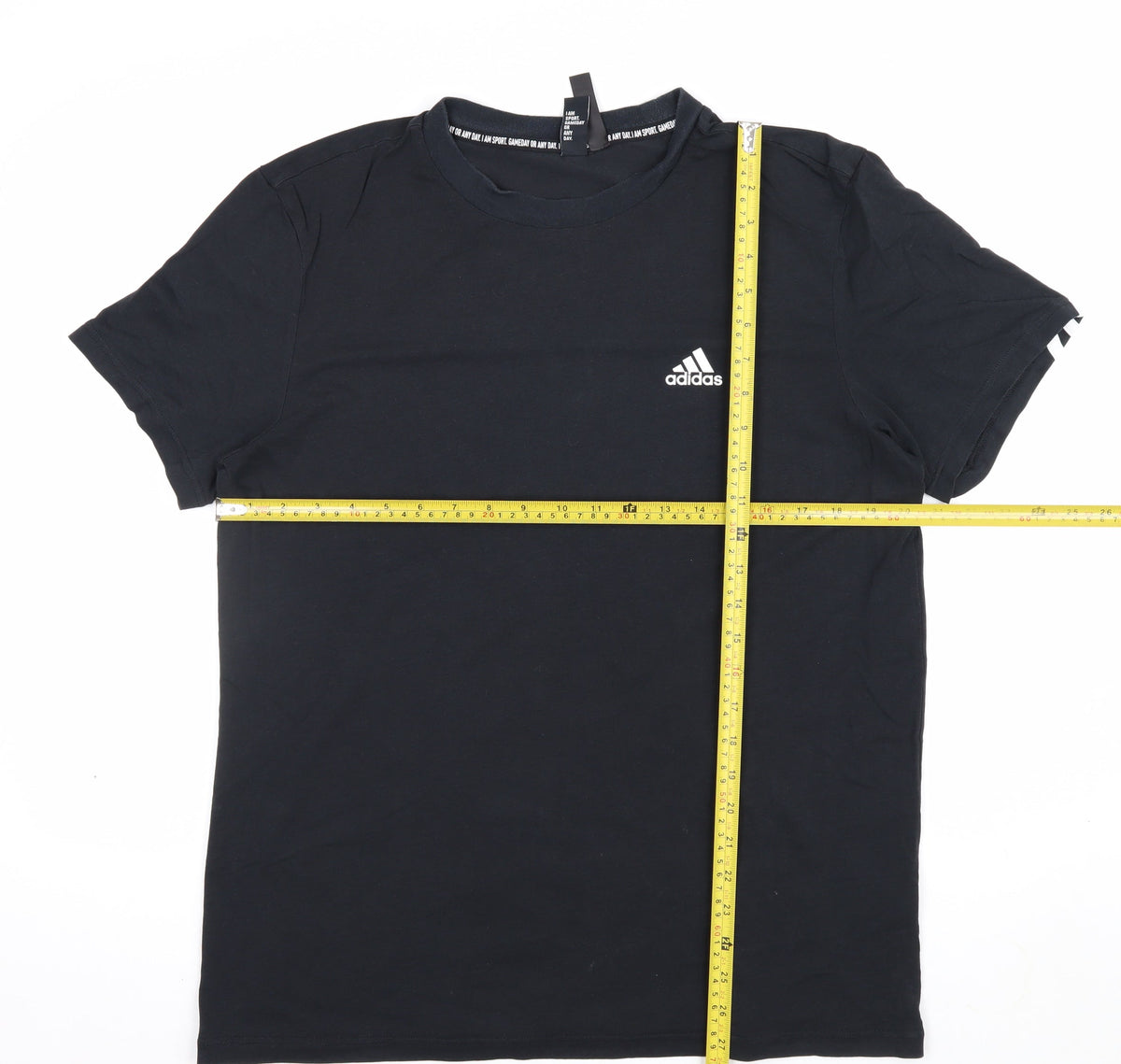 Adidas Women’s Black M Slim Fit Short Sleeve Sports T-Shirt