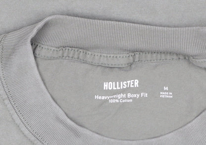 Hollister Men’s Green M Heavyweight Boxy Fit Maine Mountain T-Shirt