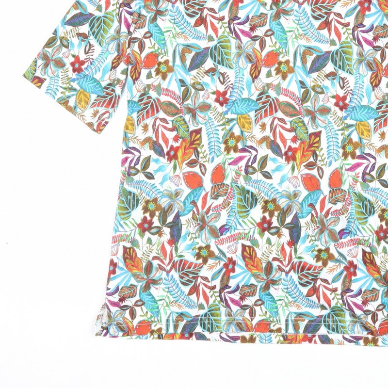 Country Collection Women’s Multicoloured Floral Tunic Blouse Size S