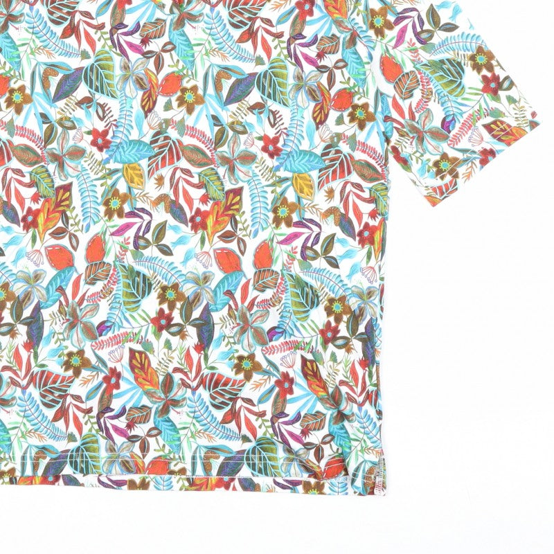 Country Collection Women’s Multicoloured Floral Tunic Blouse Size S