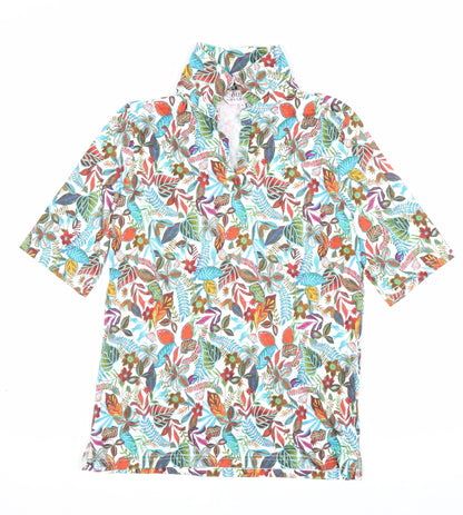Country Collection Women’s Multicoloured Floral Tunic Blouse Size S