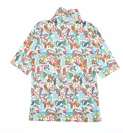 Country Collection Women’s Multicoloured Floral Tunic Blouse Size S