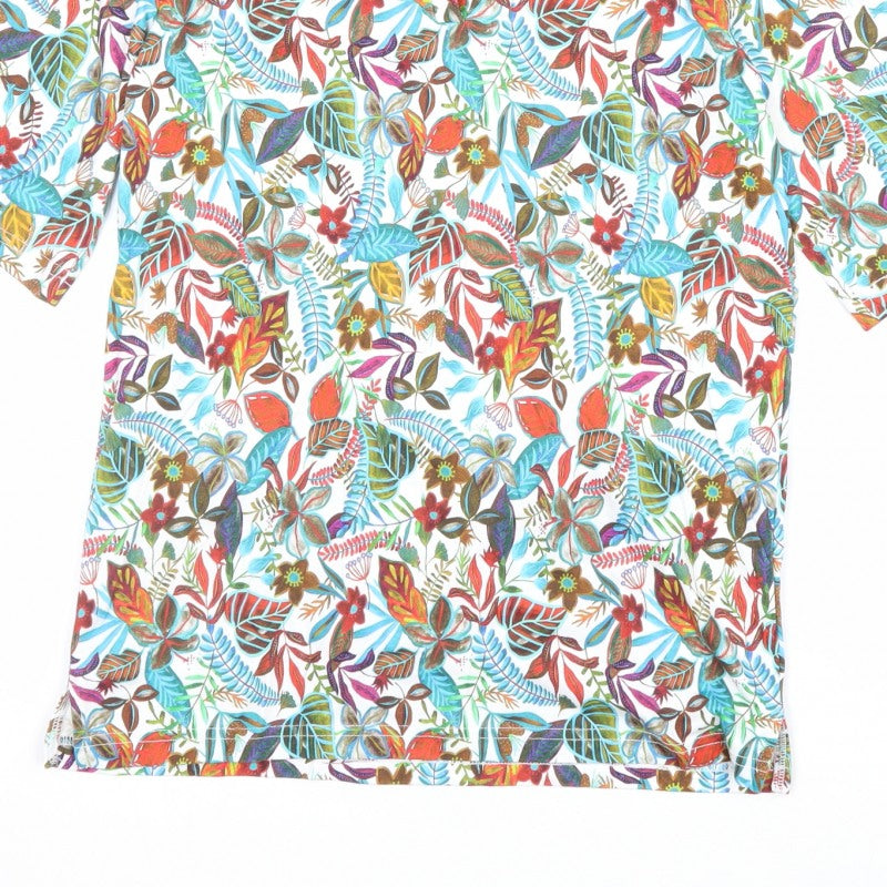 Country Collection Women’s Multicoloured Floral Tunic Blouse Size S