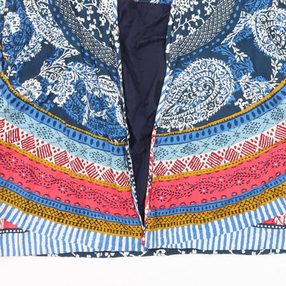 Monsoon Women's Multicoloured L Boho Paisley Kimono Jacket