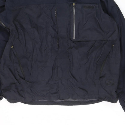 Helly Hansen Men’s Navy 2XL Hooded Ski Jacket Waterproof