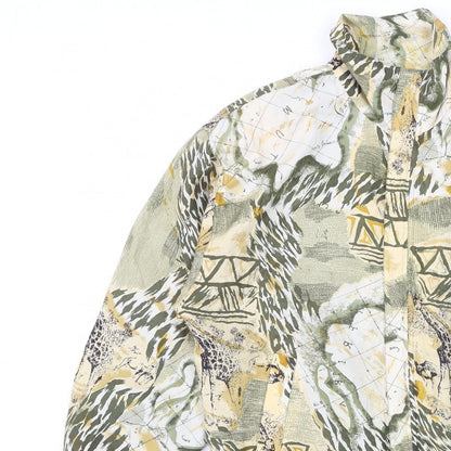 Kim Rogers Sport Men’s Multicoloured M Silk Animal Print Jacket