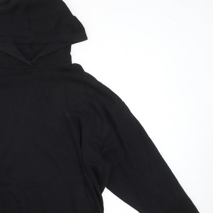ASOS Design Men’s Black L Pullover Graphic Print Hoodie
