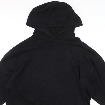 ASOS Design Men’s Black L Pullover Graphic Print Hoodie