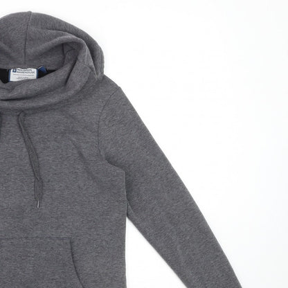 Mountain Warehouse Women’s Grey UK 8 Pullover Hoodie Hooded Pockets