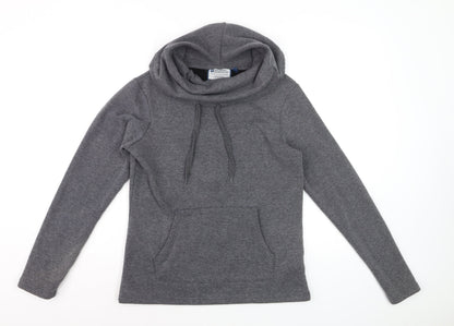 Mountain Warehouse Women’s Grey UK 8 Pullover Hoodie Hooded Pockets
