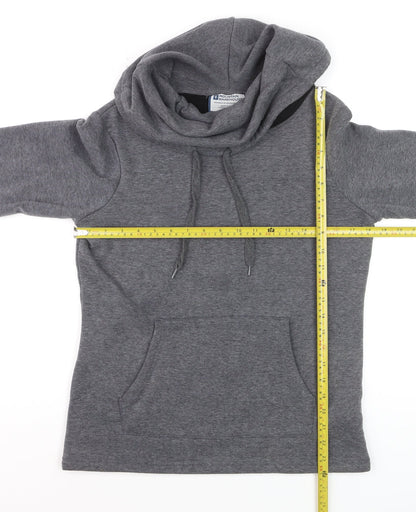 Mountain Warehouse Women’s Grey UK 8 Pullover Hoodie Hooded Pockets