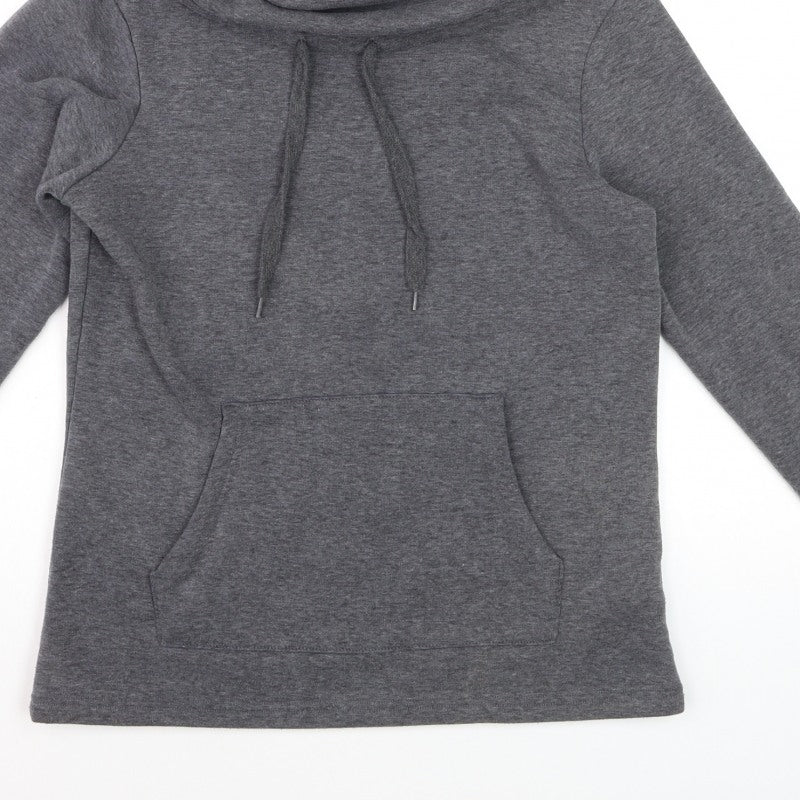 Mountain Warehouse Women’s Grey UK 8 Pullover Hoodie Hooded Pockets