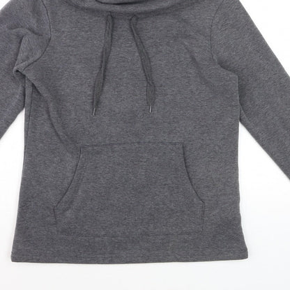 Mountain Warehouse Women’s Grey UK 8 Pullover Hoodie Hooded Pockets