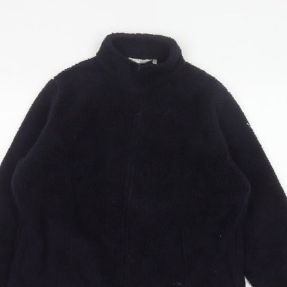 EWM Women’s Black Size 20 Fleece 1/4 Zip Collared Jacket