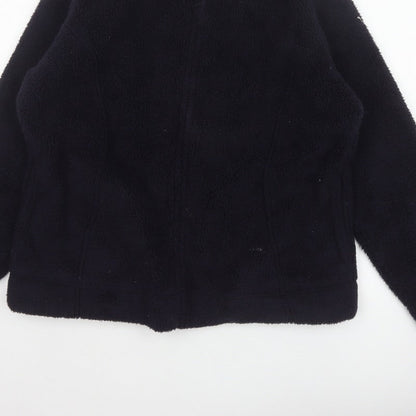 EWM Women’s Black Size 20 Fleece 1/4 Zip Collared Jacket