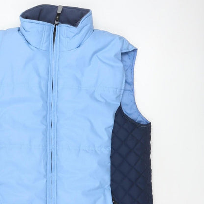 Rydale Women’s Blue Quilted Padded Gilet Waistcoat Size 16
