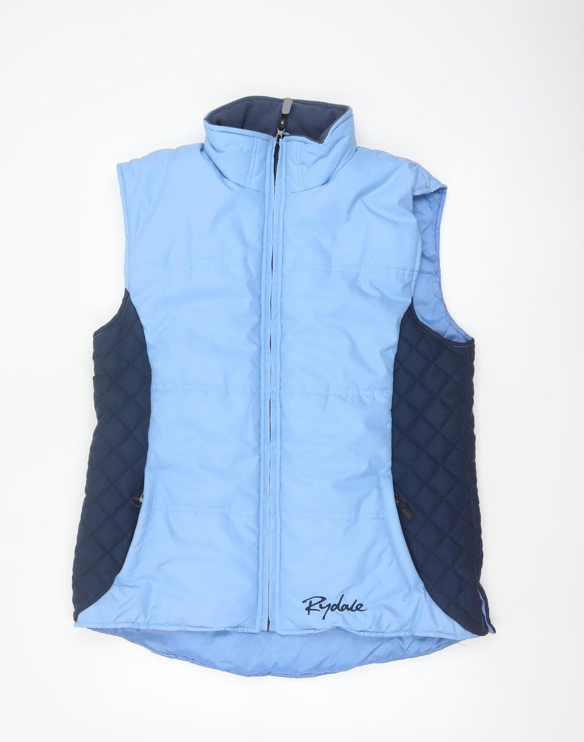 Rydale Women’s Blue Quilted Padded Gilet Waistcoat Size 16