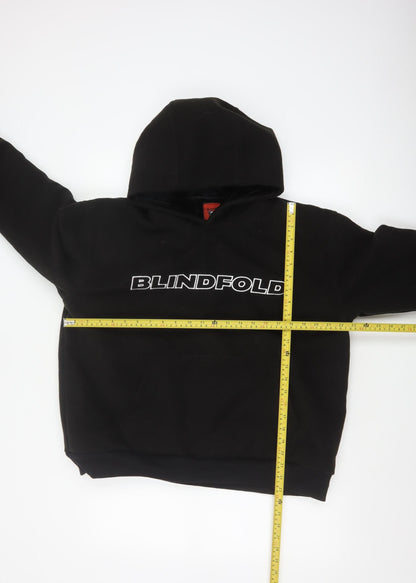 Blindfold Men’s Black S Pullover Logo Graphic Hooded Hoodie