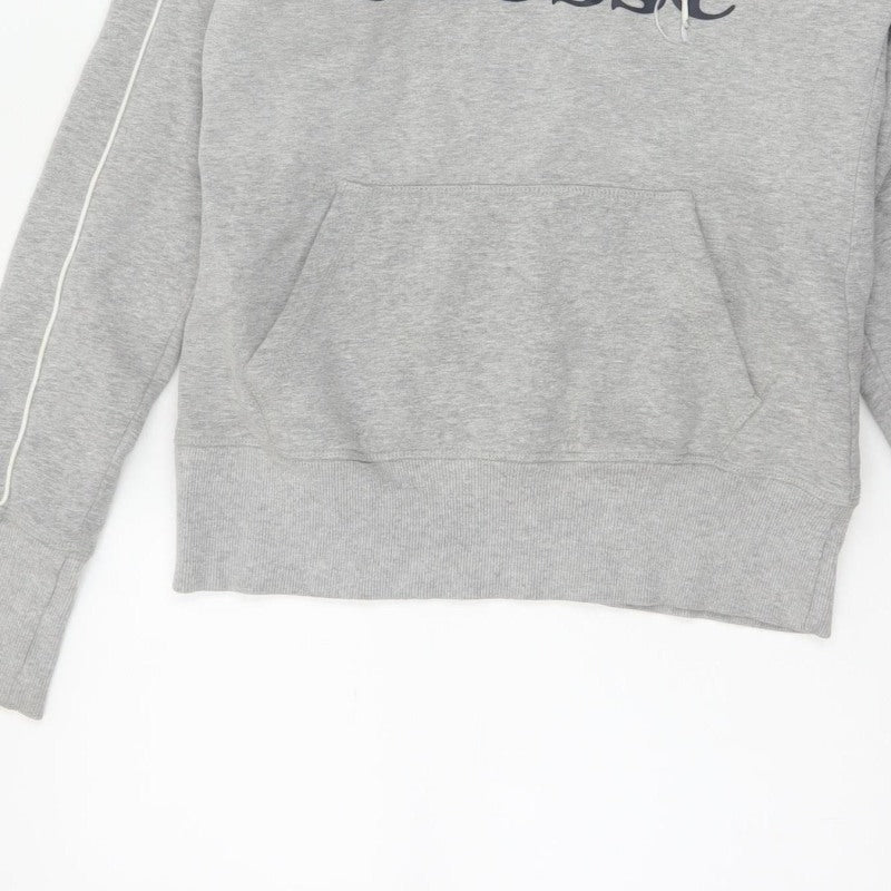 Ellesse Women’s Grey Size 8 Logo Pullover Hoodie Fleece