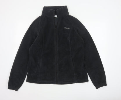 Columbia Women’s Black L Full Zip Fleece Basic Jacket Outdoor
