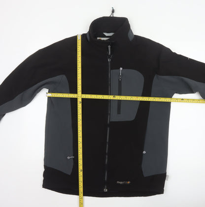 Regatta Men’s Black Grey XL Softshell Windbreaker Jacket