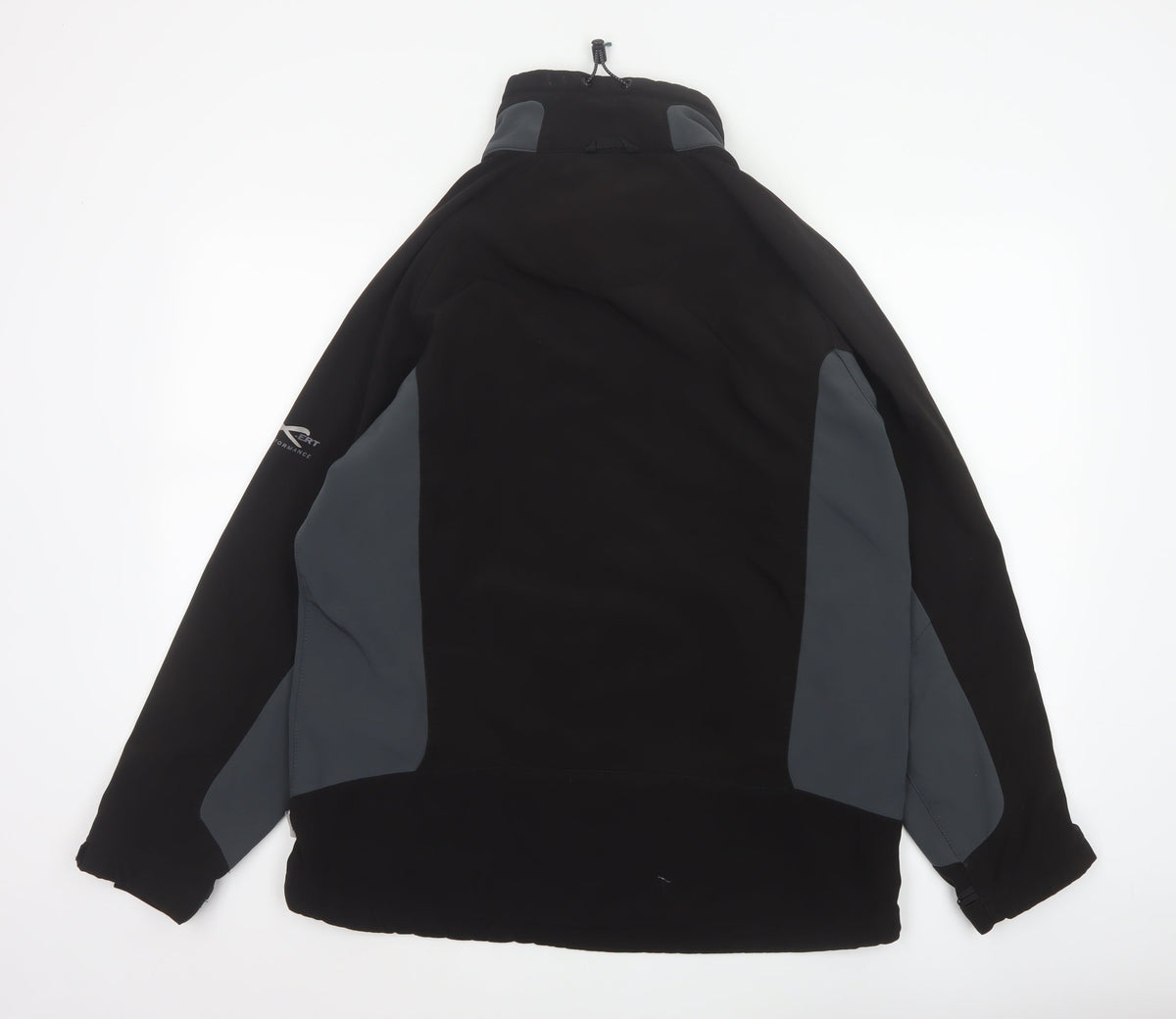 Regatta Men’s Black Grey XL Softshell Windbreaker Jacket