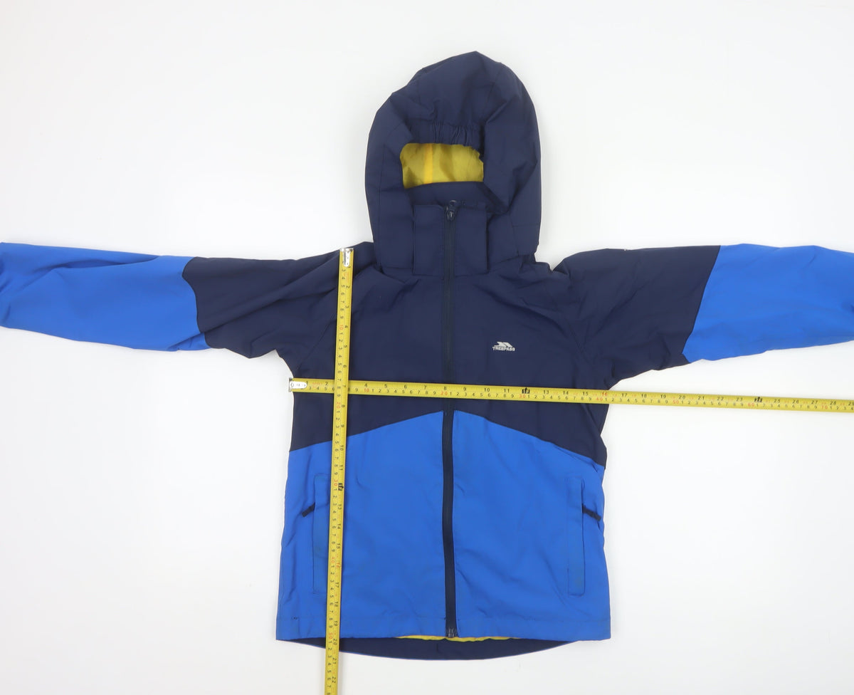 Trespass Boys Blue 9-10 Years Ski Jacket Waterproof Hooded