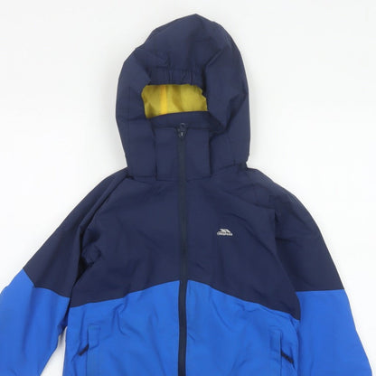 Trespass Boys Blue 9-10 Years Ski Jacket Waterproof Hooded