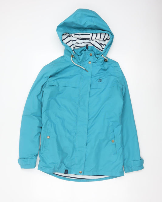 Lighthouse Women’s Blue Size 8 Waterproof Hooded Rain Jacket