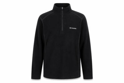 Columbia Men’s Black M 1/4 Zip Fleece Pullover Sweatshirt Outdoor