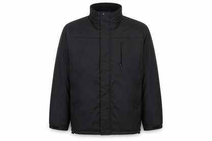 George Men’s Black XL Padded Full Zip Winter Jacket