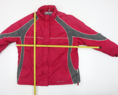 Parallel Women’s Pink Size 20 Ski Jacket Insulated Full Zip