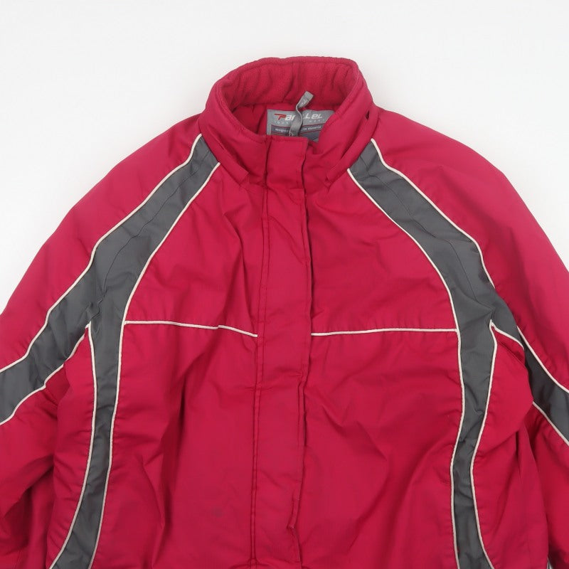 Parallel Women’s Pink Size 20 Ski Jacket Insulated Full Zip