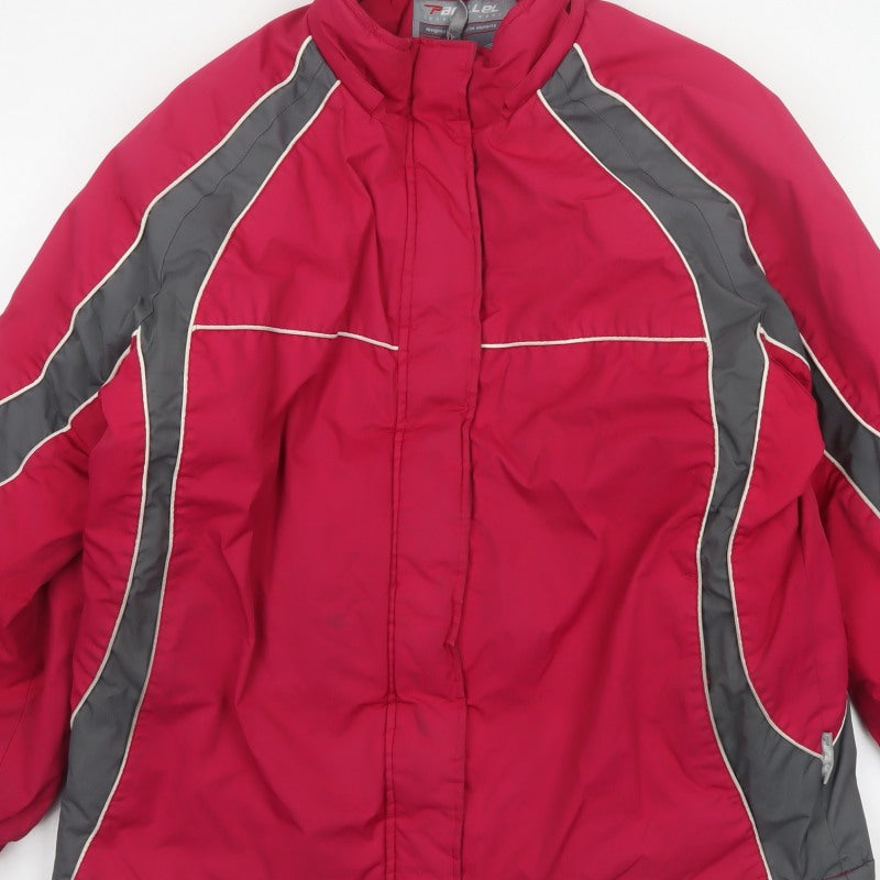 Parallel Women’s Pink Size 20 Ski Jacket Insulated Full Zip