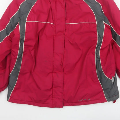Parallel Women’s Pink Size 20 Ski Jacket Insulated Full Zip