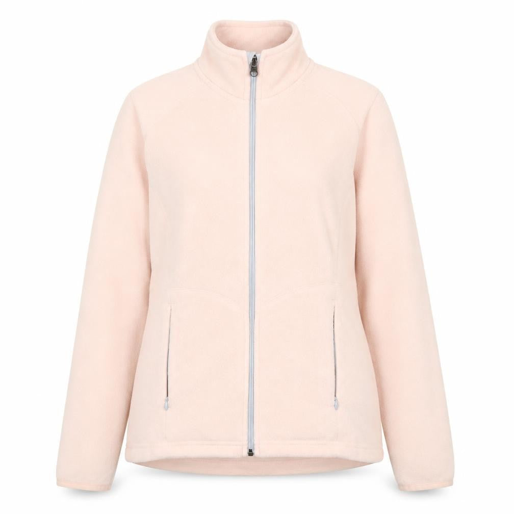 Marks and Spencer Women Pink UK 10 Fleece Full Zip Basic Jacket