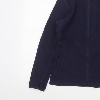Rohan Women’s Navy S Microgrid Stowaway Full Zip Lightweight Jacket