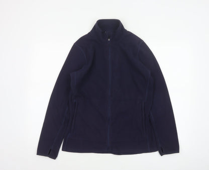 Rohan Women’s Navy S Microgrid Stowaway Full Zip Lightweight Jacket