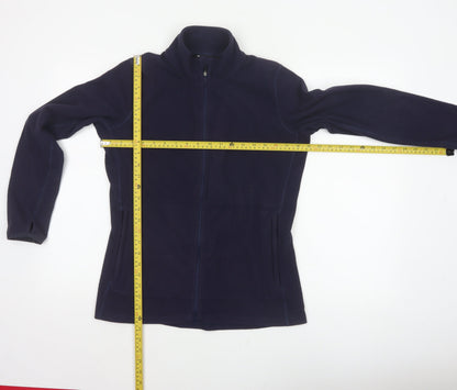 Rohan Women’s Navy S Microgrid Stowaway Full Zip Lightweight Jacket