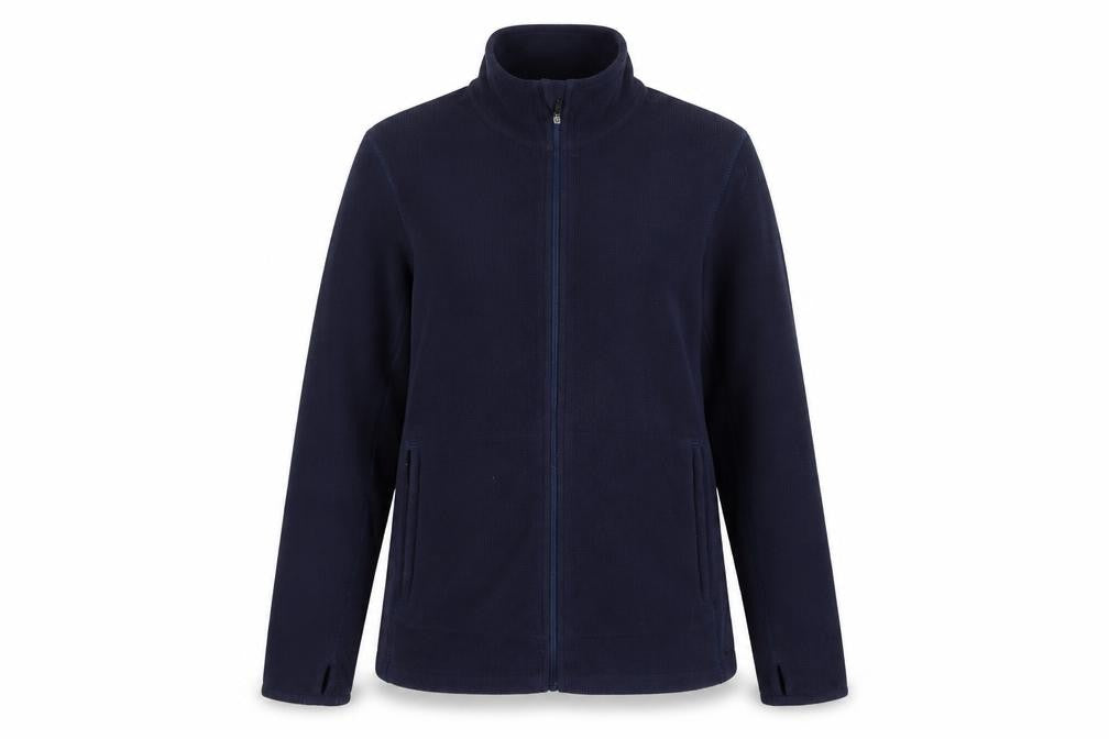 Rohan Women’s Navy S Microgrid Stowaway Full Zip Lightweight Jacket