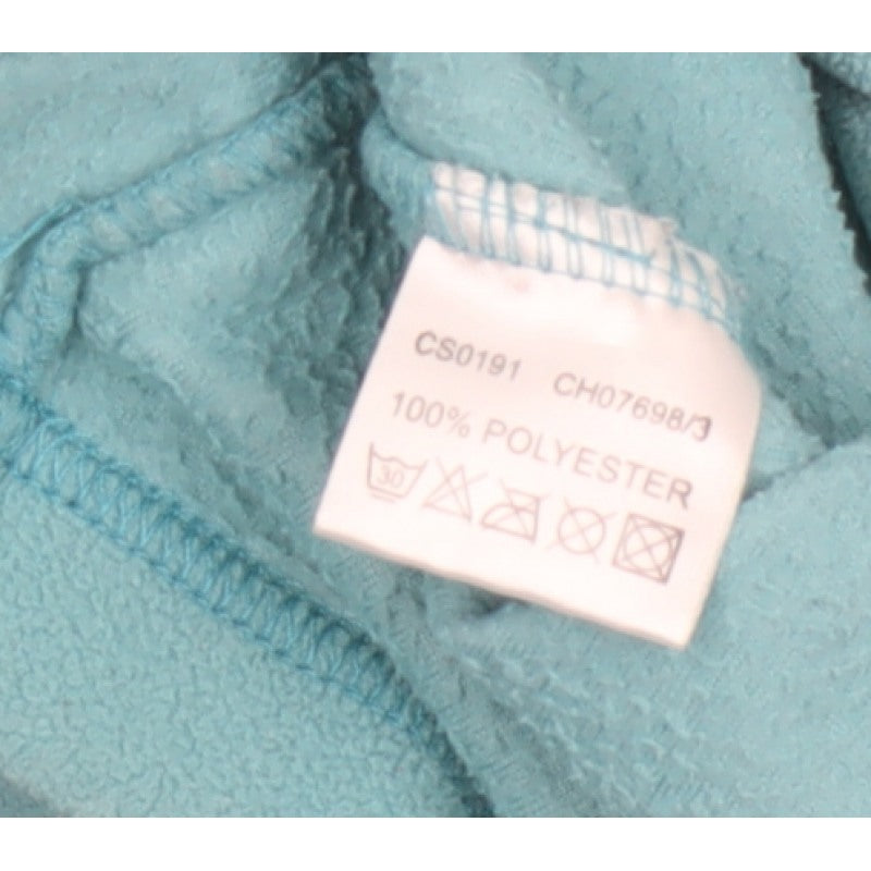 Craghoppers Women’s Blue UK 12 1/4 Zip Fleece Sweatshirt Hiking