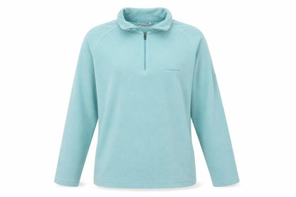 Craghoppers Women’s Blue UK 12 1/4 Zip Fleece Sweatshirt Hiking