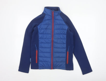 Mountain Warehouse Boys Blue Age 13 Puffer Jacket Quilted Softshell