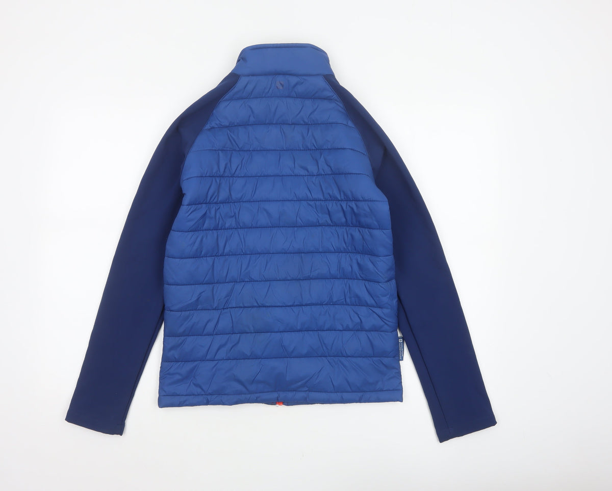 Mountain Warehouse Boys Blue Age 13 Puffer Jacket Quilted Softshell