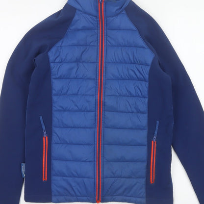 Mountain Warehouse Boys Blue Age 13 Puffer Jacket Quilted Softshell